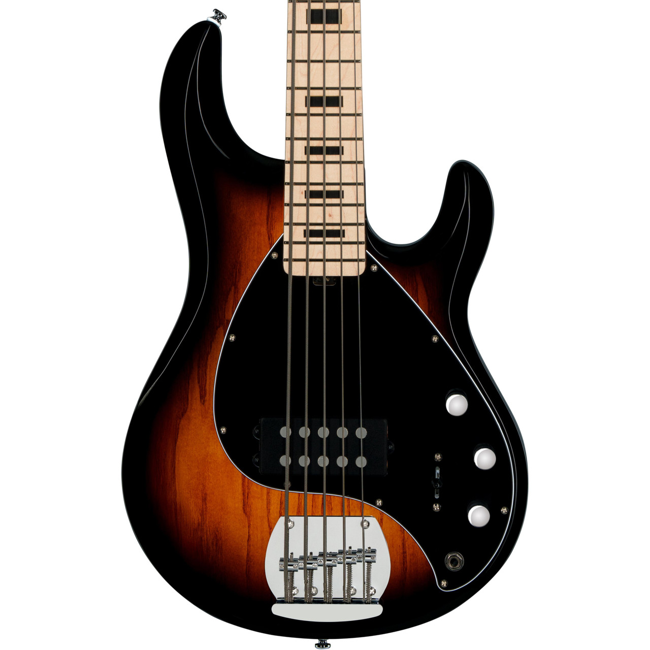 Sterling by Music Man StingRay 5 Plus RAY5X Bass Guitar in Vintage Sunburst Sterling by Music Man StingRay 5 Plus RAY5X Bass Guitar in Vintage Sunburst