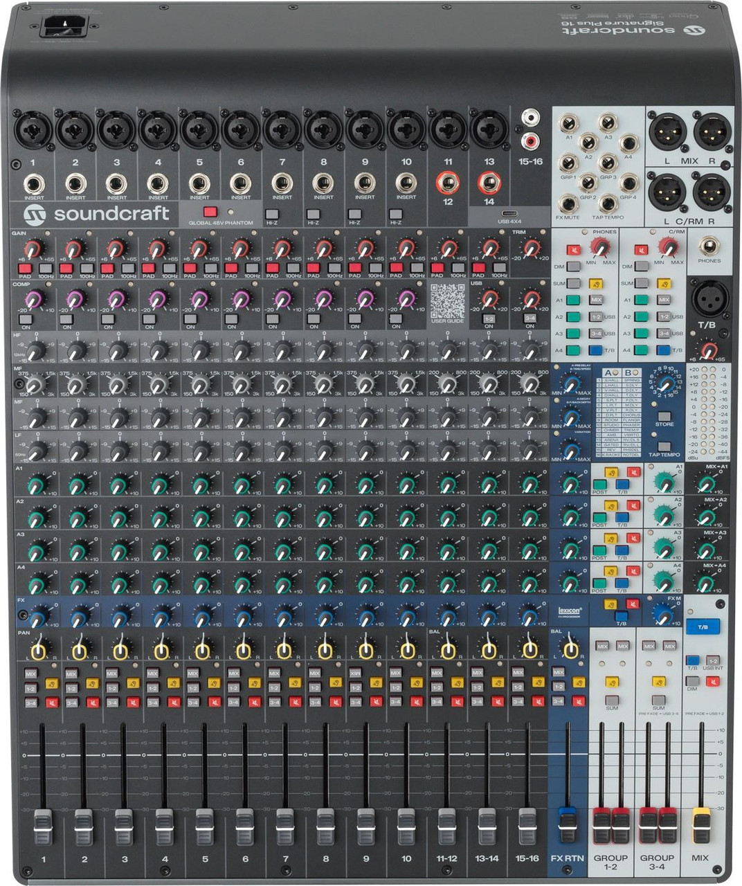 Soundcraft Signature Plus 16 Analogue Mixer (Includes Rack Kit) Soundcraft Signature Plus 16 Analogue Mixer (Includes Rack Kit)