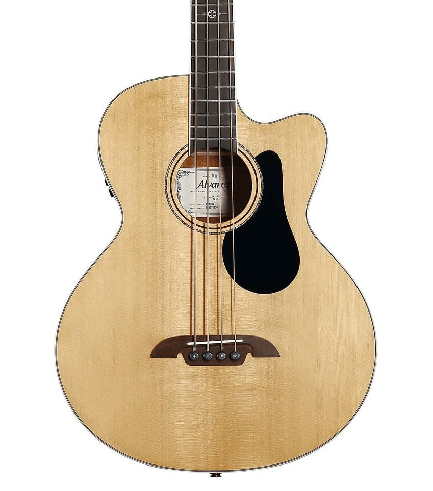 Alvarez Artist AB60CE Bass Electro Acoustic Guitar in Natural with Cutaway Alvarez Artist AB60CE Bass Electro Acoustic Guitar in Natural with Cutaway
