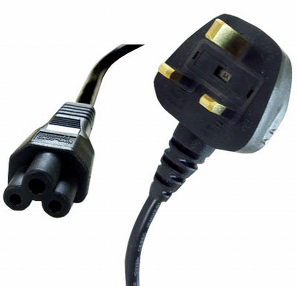 IEC Cloverleaf 2m Power Cable 2m IEC Cloverleaf 2m Power Cable 2m