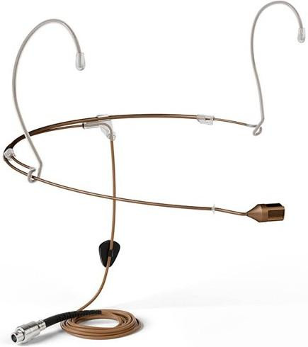 DPA6388 CORE+ Directional Headset Microphone in Brown With 3 Pin Connector