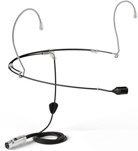 DPA 6388 CORE+ Small Directional Headset Microphone in Black With TA4F Mini-XLR Connector