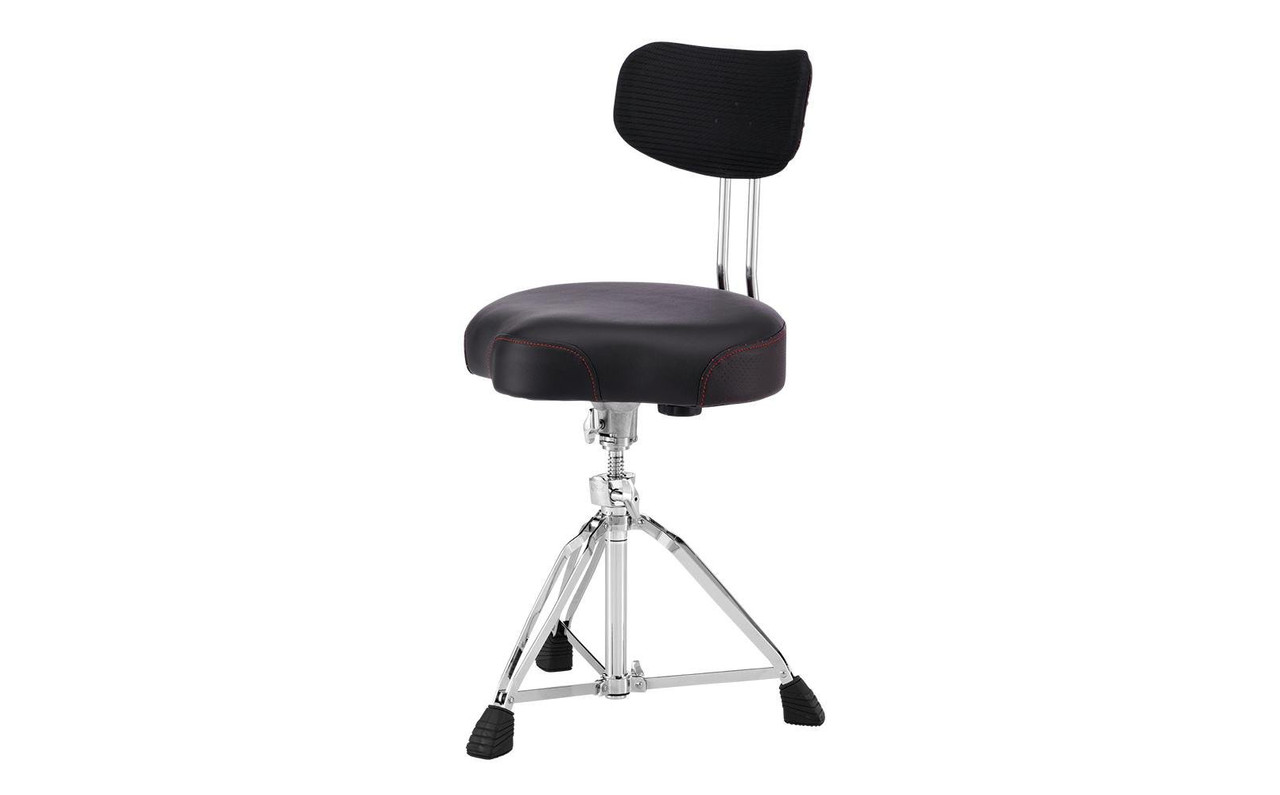 Pearl Roadster Multi-Core Saddle Drum Stool with Backrest