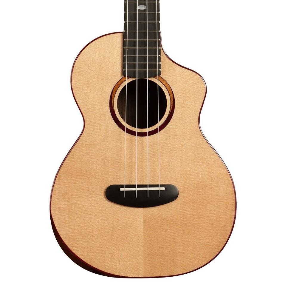 Kala Contour All Solid Gloss Spruce Rosewood Tenor Ukulele