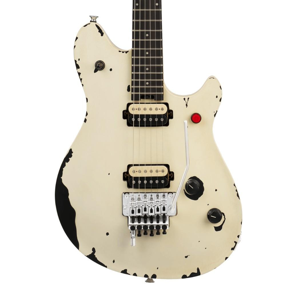 EVH Limited Edition Wolfgang Special Striped Series Electric Guitar in Distressed Ivory EVH Limited Edition Wolfgang Special Striped Series Electric Guitar in Distressed Ivory