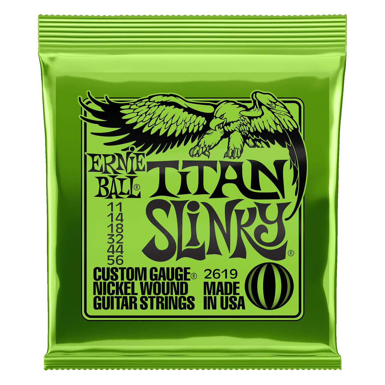 Ernie Ball Titan Slinky Strings Set 11-56