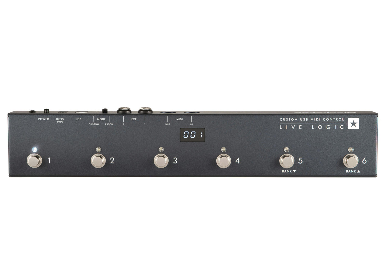 B Stock : Blackstar Live Logic 6-Button Midi Foot Controller - 002 B Stock : Blackstar Live Logic 6-Button Midi Foot Controller - 002