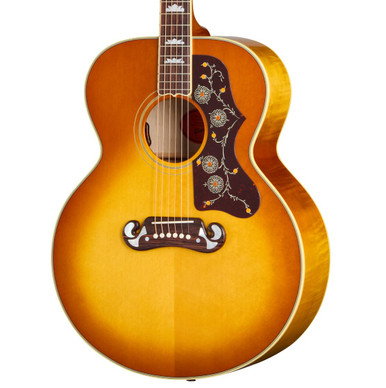 Gibson SJ-200 60s Original Electro Acoustic Guitar with Baggs HiFi DNA in Heritage Cherry Sunburst Gibson SJ-200 60s Original Electro Acoustic Guitar with Baggs HiFi DNA in Heritage Cherry Sunburst