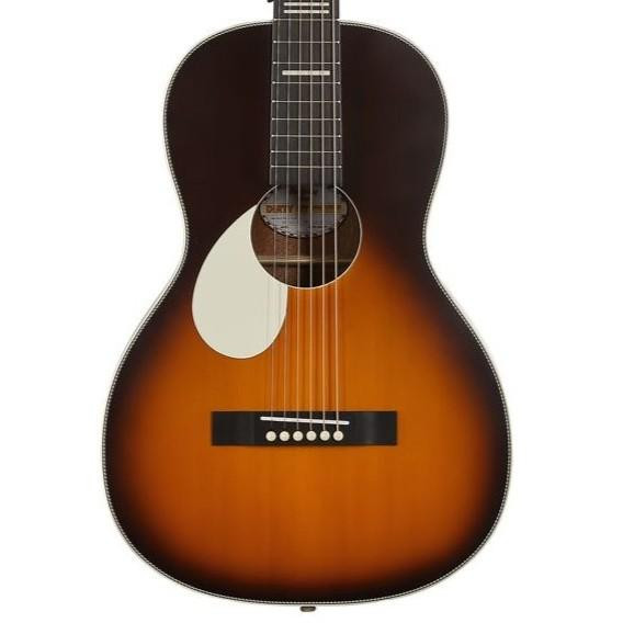 Recording King Dirty 30s Single 0 Parlour Left Handed Acoustic Guitar in Vintage Burst Recording King Dirty 30s Single 0 Parlour Left Handed Acoustic Guitar in Vintage Burst