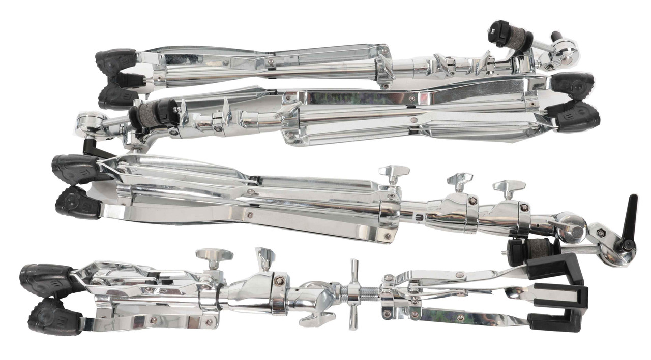 Second Hand Mapex Hardware Set (Snare Stand And 3x Boom Cymbal Stands) #026 Second Hand Mapex Hardware Set (Snare Stand And 3x Boom Cymbal Stands) #026