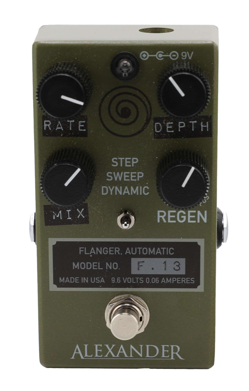 Second Hand Alexander Pedals F.13 Flanger #842 Second Hand Alexander Pedals F.13 Flanger #842