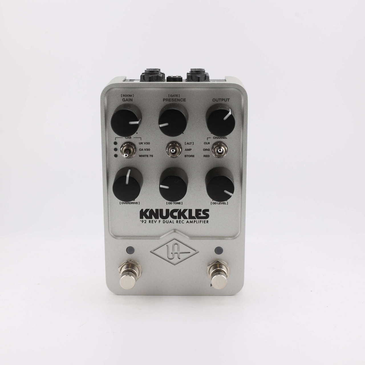 Second Hand Universal Audio Knuckles 92' REV F Dual Rec Amp Pedal #794 Second Hand Universal Audio Knuckles 92' REV F Dual Rec Amp Pedal #794
