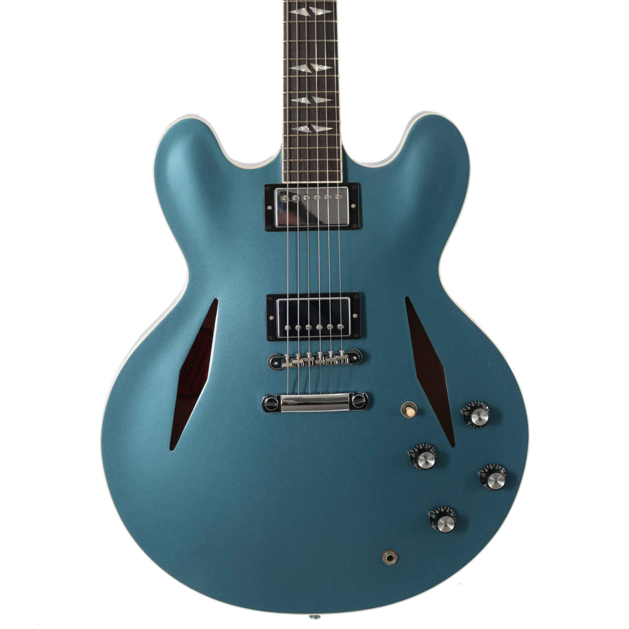 Second Hand Gibson Dave Grohl 335 In Pelham Blue Serial Number #112 #861 Second Hand Gibson Dave Grohl 335 In Pelham Blue Serial Number #112 #861