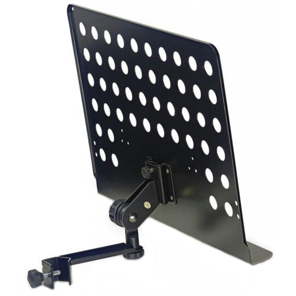 Stagg Large Music Stand with Adjustable arm (For Mic Stand) Stagg Large Music Stand with Adjustable arm (For Mic Stand)