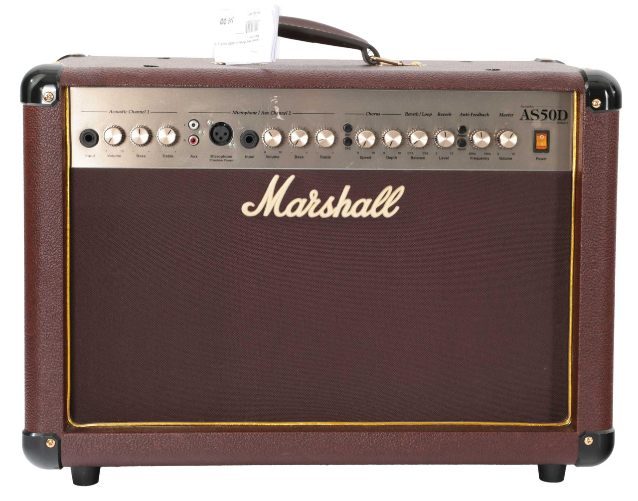 Second Hand Marshall ASD50D Acoustic Guitar Amplifier #077 Second Hand Marshall ASD50D Acoustic Guitar Amplifier #077