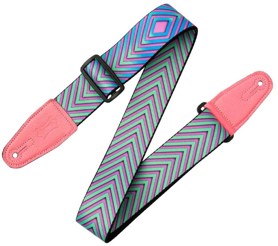 Levys Optical Illusion Print Strap Distortion Guitar Strap Levys Optical Illusion Print Strap Distortion Guitar Strap