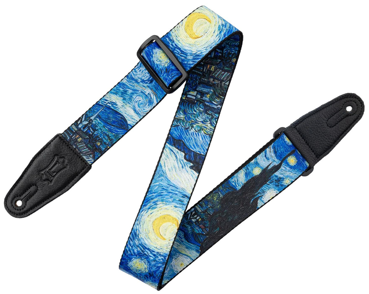 Levys Masterpiece Polyester Stars Guitar Strap