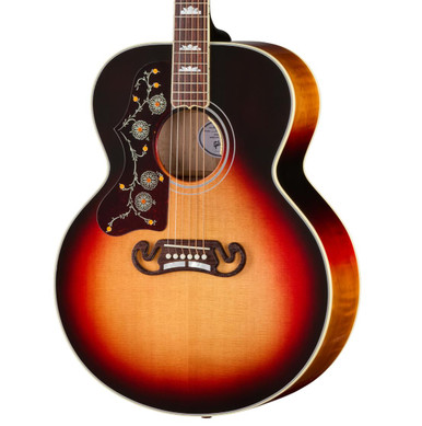 Gibson SJ-200 Standard Left-handed Electro Acoustic Guitar with Baggs HiFi DNA in Tri-Burst Gibson SJ-200 Standard Left-handed Electro Acoustic Guitar with Baggs HiFi DNA in Tri-Burst