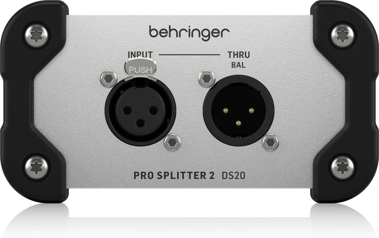 Behringer DS20 - Passive 1-In/3-Out Signal Splitter Behringer DS20 - Passive 1-In/3-Out Signal Splitter