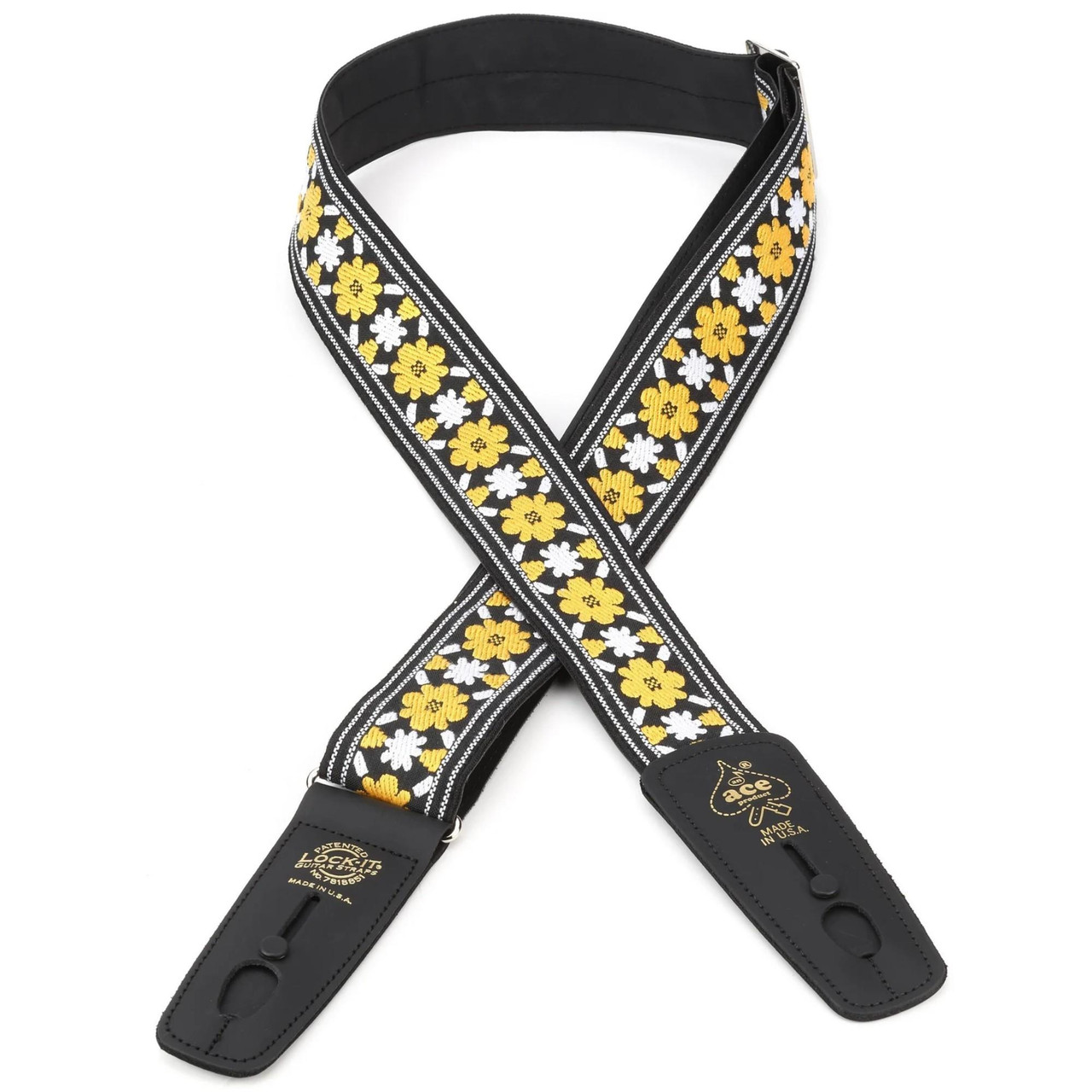 Lock-It Straps Vintage Series Rooftop Guitar Strap Lock-It Straps Vintage Series Rooftop Guitar Strap