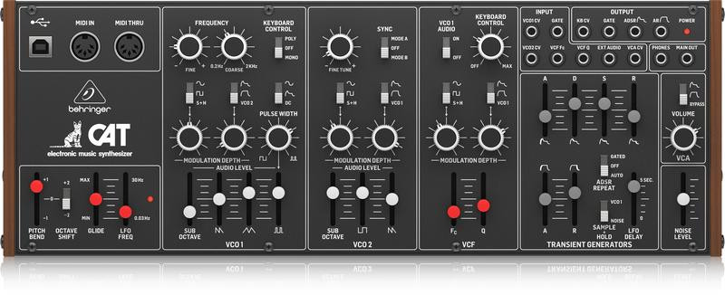 B Stock : Behringer CAT Analogue Synthesizer - 008 B Stock : Behringer CAT Analogue Synthesizer - 008