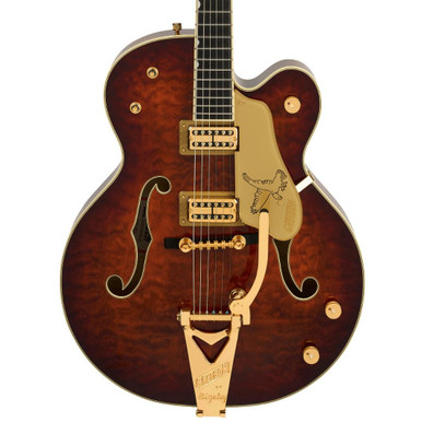 Gretsch Limited Edition Quilt Classic Falcon Electric Guitar in Forge Glow Gretsch Limited Edition Quilt Classic Falcon Electric Guitar in Forge Glow