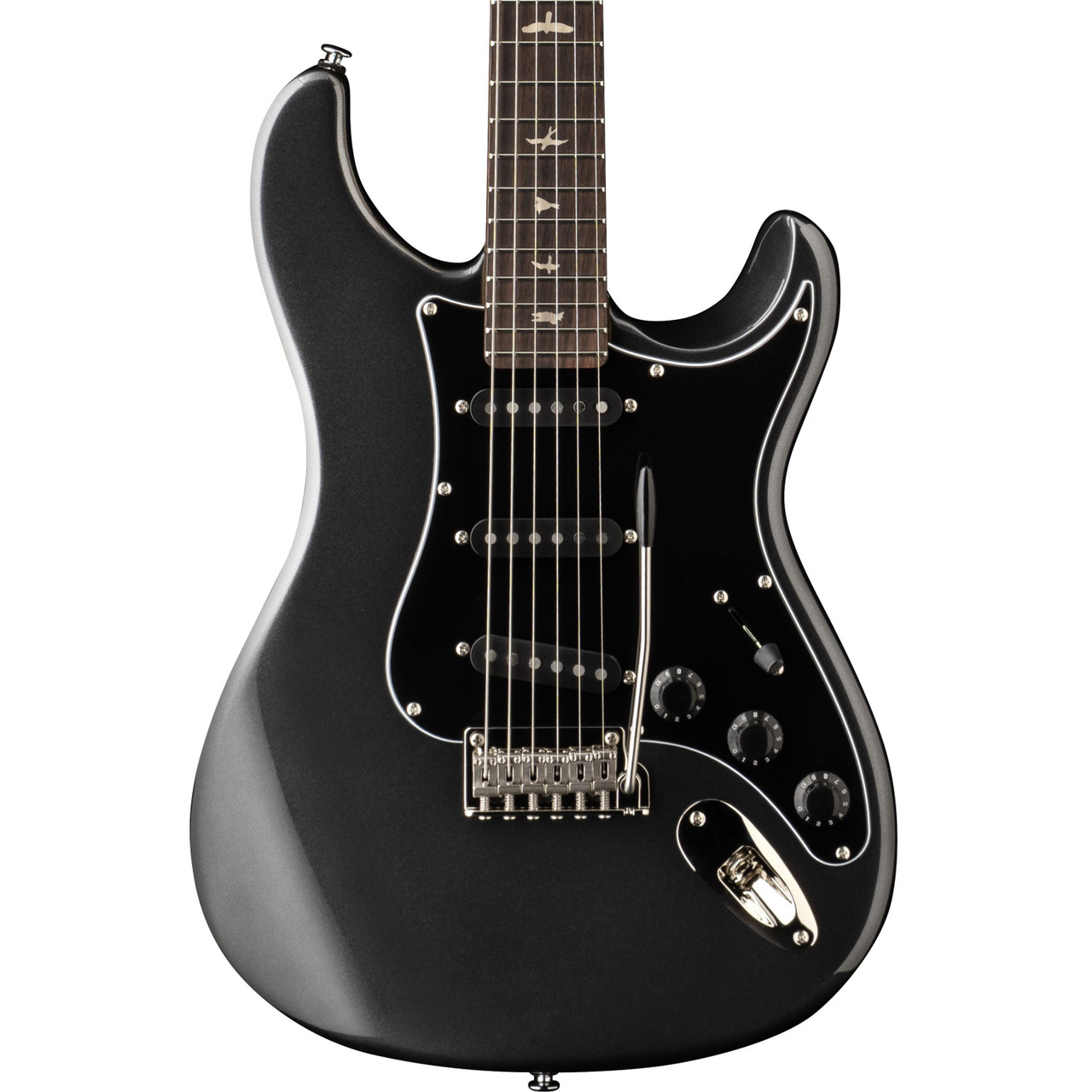 PRS SE John Mayer Silver Sky Defender Electric Guitar in Carpathian Grey PRS SE John Mayer Silver Sky Defender Electric Guitar in Carpathian Grey