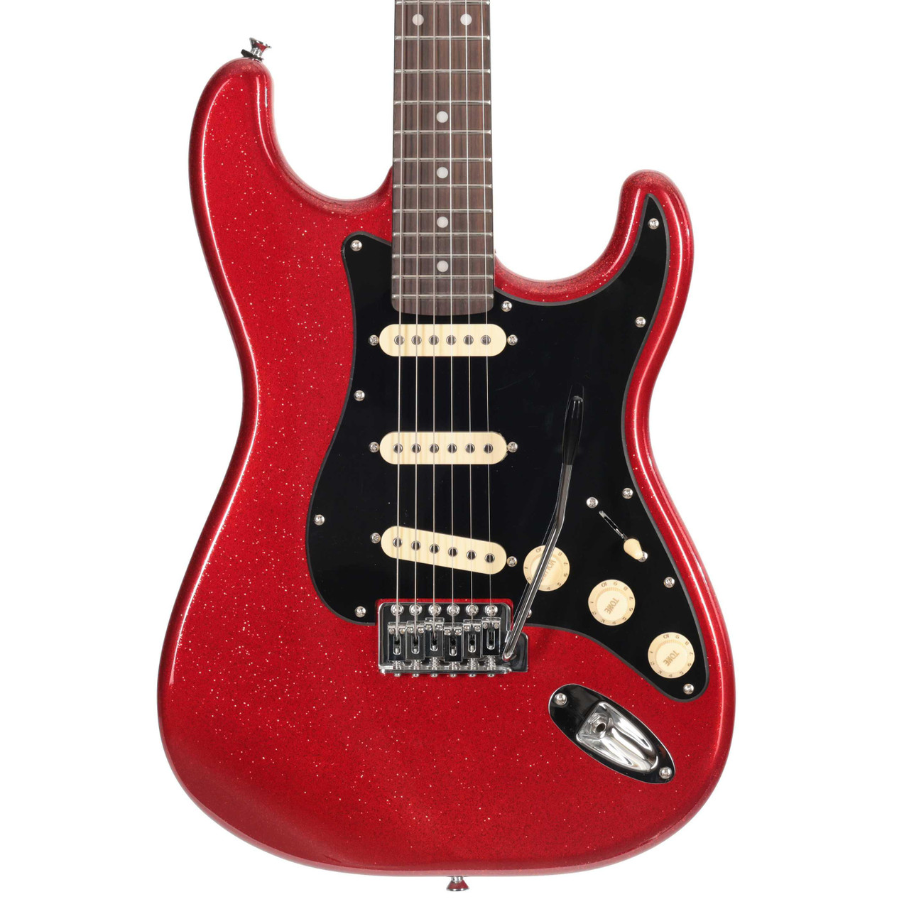 EastCoast Limited Edition ST1 Electric Guitar in Ruby Sparkle