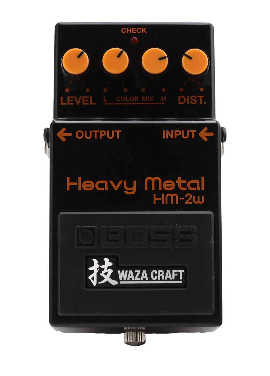 Second Hand Boss HM-2W Heavy Metal Distortion Pedal #178 Second Hand Boss HM-2W Heavy Metal Distortion Pedal #178