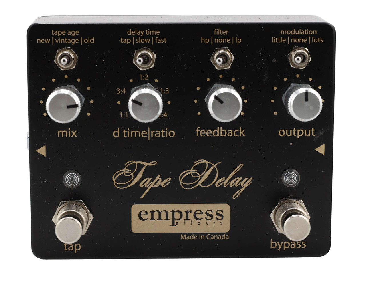 Second Hand Empress Audio Tape Delay Pedal #084 Second Hand Empress Audio Tape Delay Pedal #084