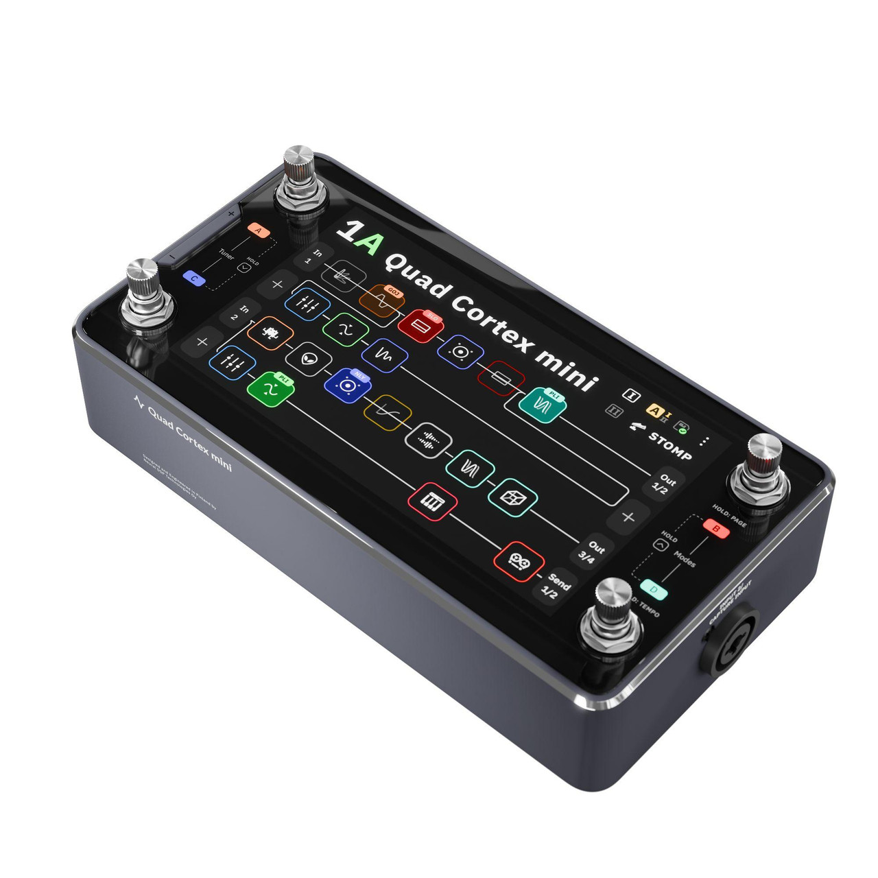 B Stock : Neural DSP Quad Cortex Mini Digital Effects Processor and Amp Modeller - 187 B Stock : Neural DSP Quad Cortex Mini Digital Effects Processor and Amp Modeller - 187