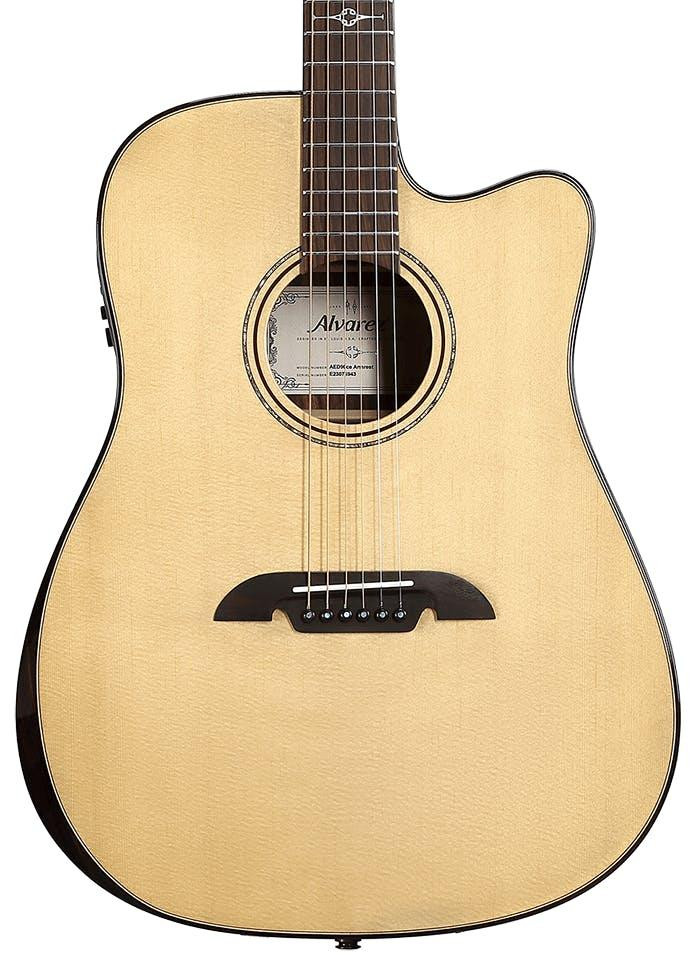 B Stock : Alvarez Artist Elite AED90CE Electro Acoustic Guitar in Natural - 003 B Stock : Alvarez Artist Elite AED90CE Electro Acoustic Guitar in Natural - 003