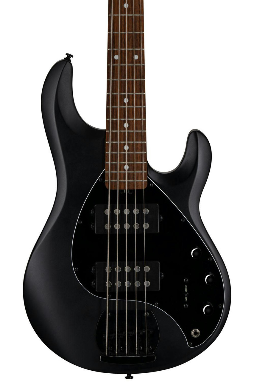 B Stock : Sterling by Music Man Sub Stingray Ray5HH 5-String Bass Guitar in Stealth Black - 004 B Stock : Sterling by Music Man Sub Stingray Ray5HH 5-String Bass Guitar in Stealth Black - 004