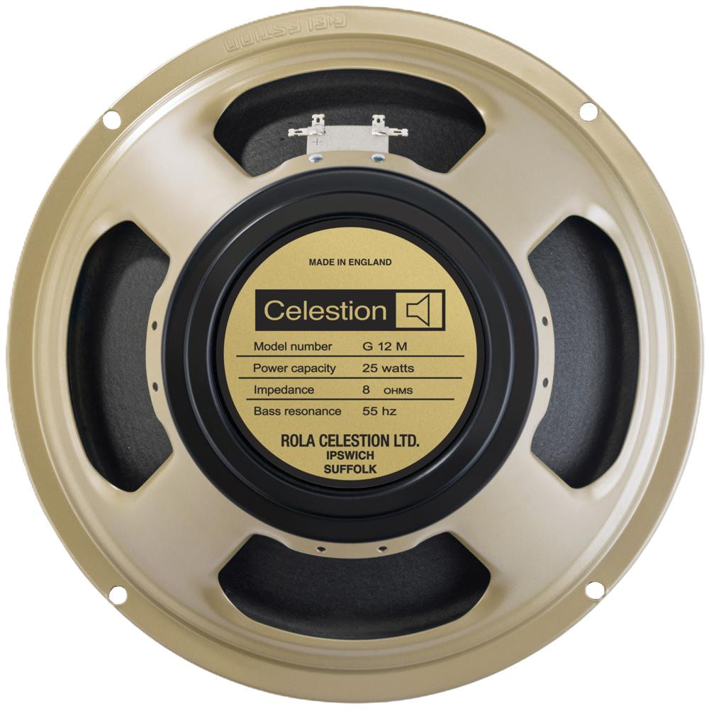 Celestion 25W Heritage G12M (55) 12" 8ohm Speaker Celestion 25W Heritage G12M (55) 12" 8ohm Speaker