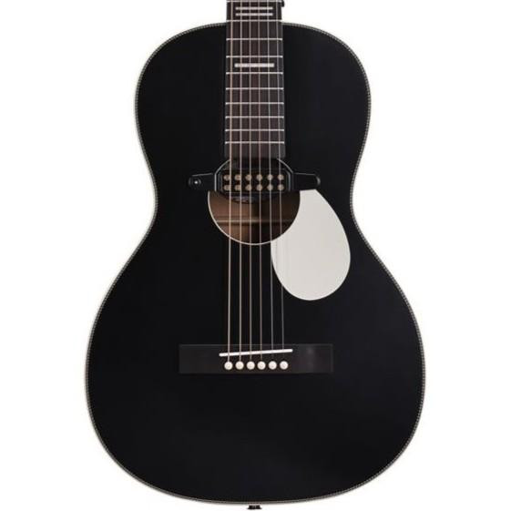 Recording King Dirty 30's Single 0, Series 7 Accoustic-Electric Parlor Guitar In Black Recording King Dirty 30's Single 0, Series 7 Accoustic-Electric Parlor Guitar In Black