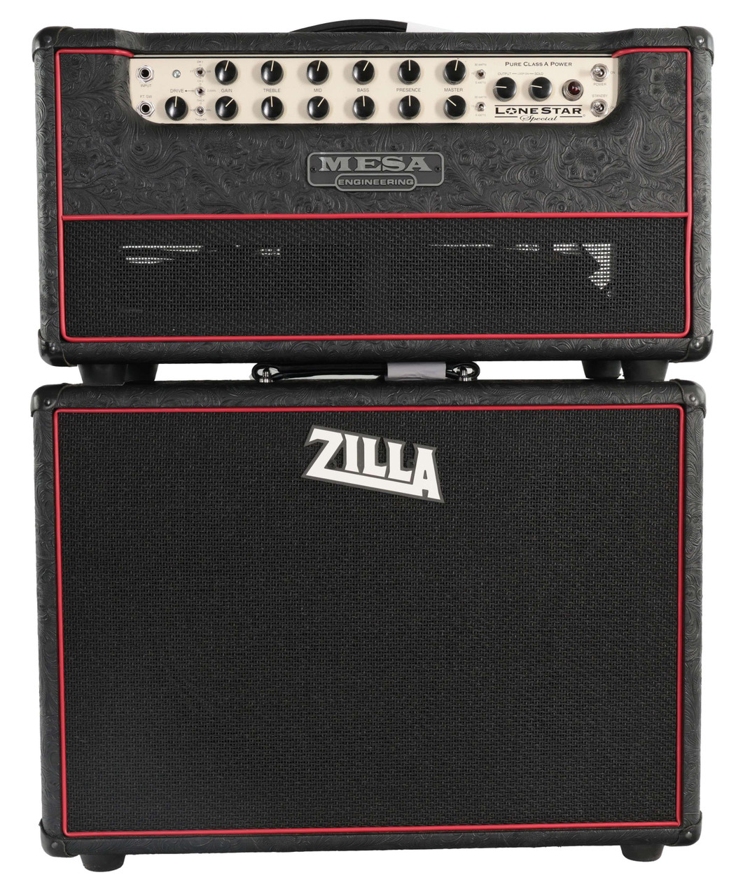 Second Hand Mesa Boogie Lone Star Special Custom Zilla Head & 1x12 Cab #196 Second Hand Mesa Boogie Lone Star Special Custom Zilla Head & 1x12 Cab #196