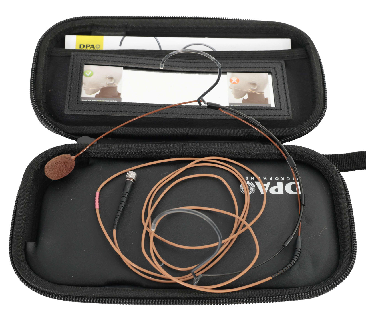 Second Hand DPA 4088 Core + Directional Headset In Brown #192 Second Hand DPA 4088 Core + Directional Headset In Brown #192