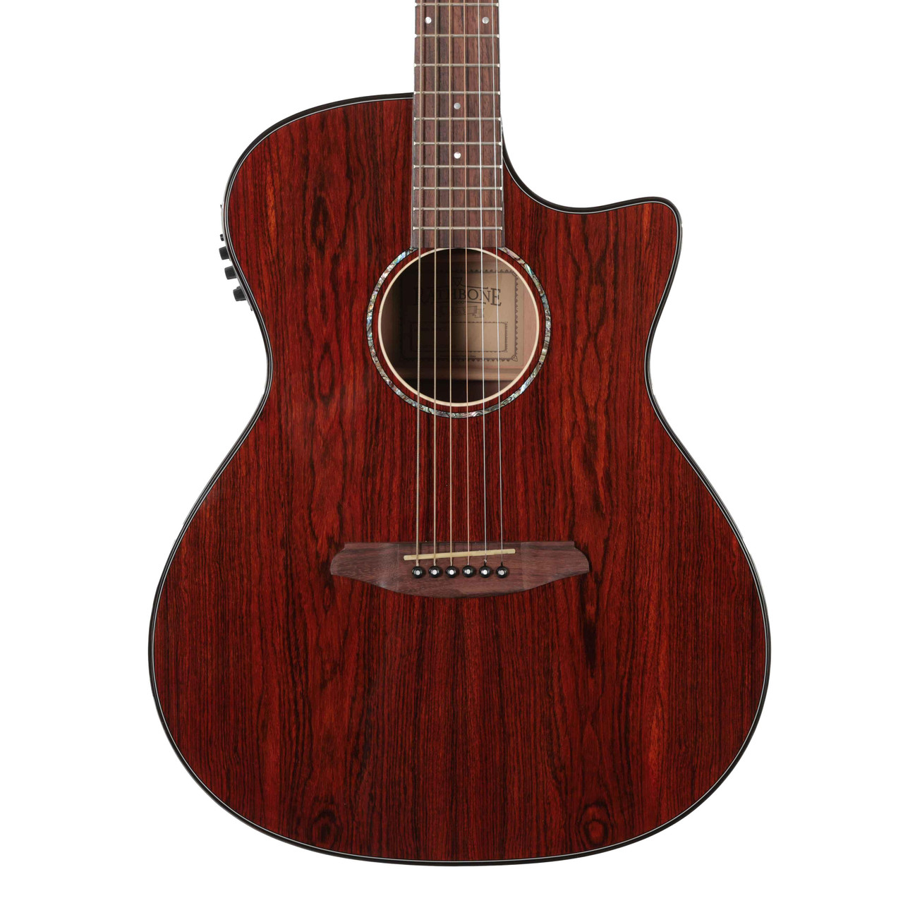 Second Hand Rathbone R3BCE Acoustic Guitar In Double Top Bocote Natural #907 Second Hand Rathbone R3BCE Acoustic Guitar In Double Top Bocote Natural #907