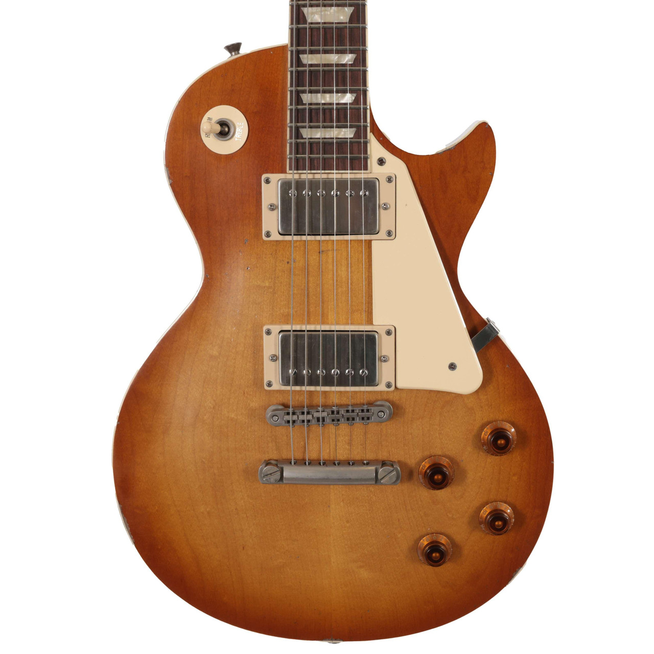 Second Hand Cream T Apollo LP Electric Guitar In Vintage Sunburst #100 Second Hand Cream T Apollo LP Electric Guitar In Vintage Sunburst #100