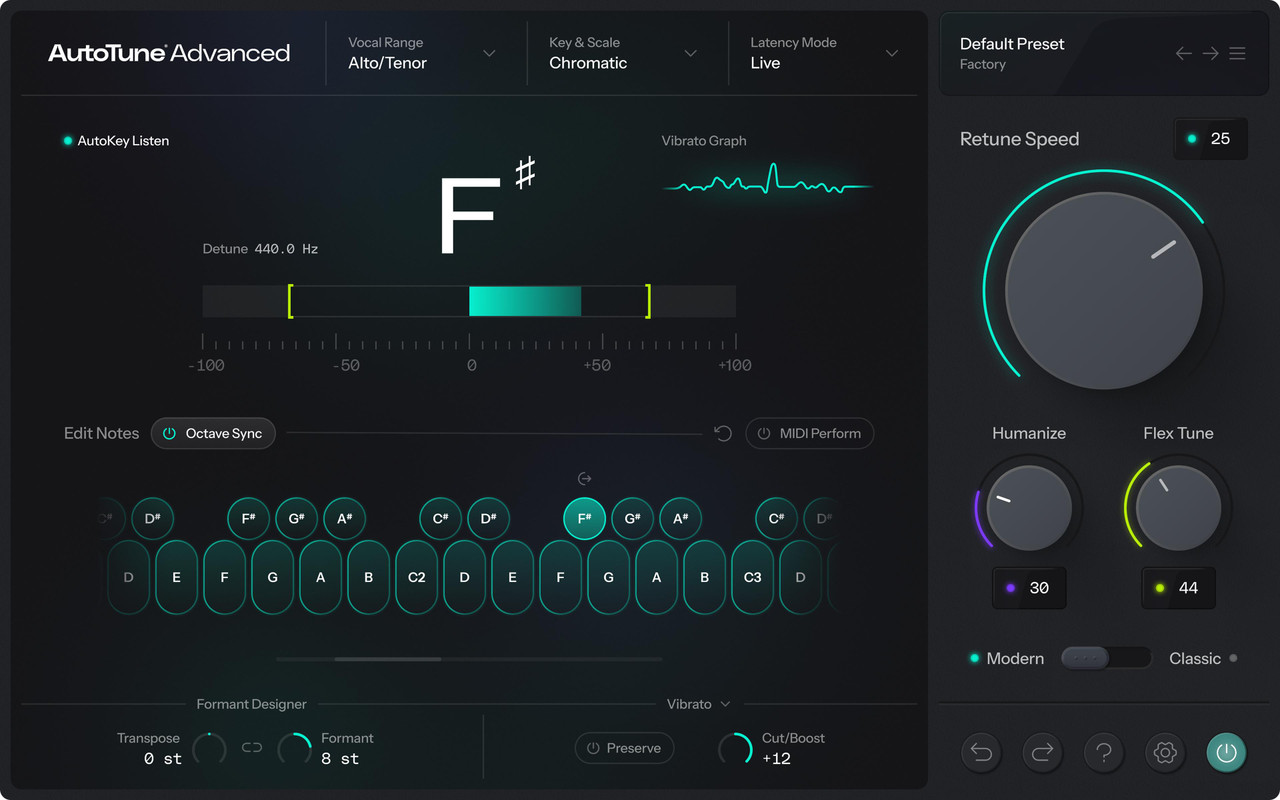 Antares AutoTune Advanced Pitch Correction Software