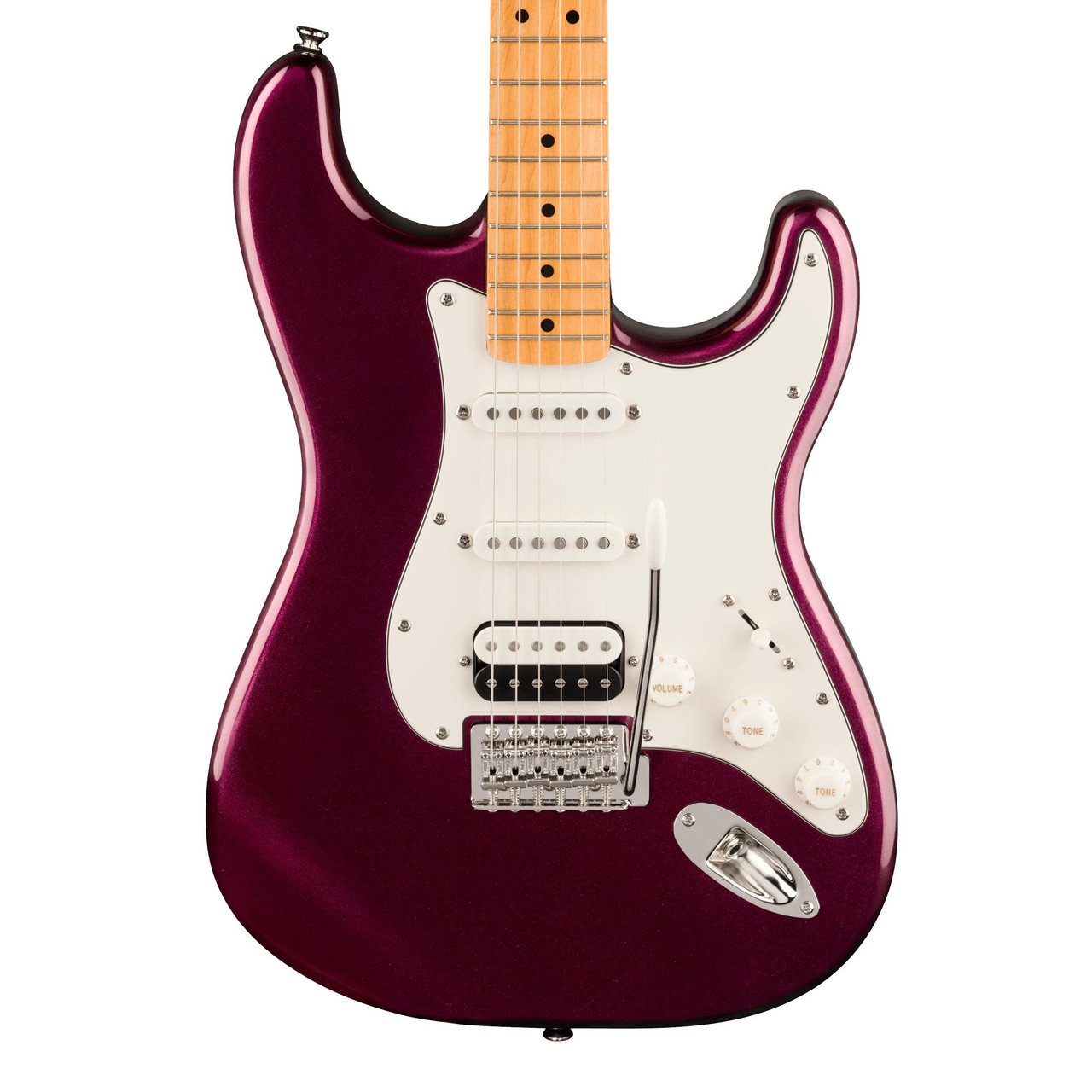 Squier FSR Classic Vibe '70s Stratocaster HSS Electric Guitar in Oxblood Squier FSR Classic Vibe '70s Stratocaster HSS Electric Guitar in Oxblood