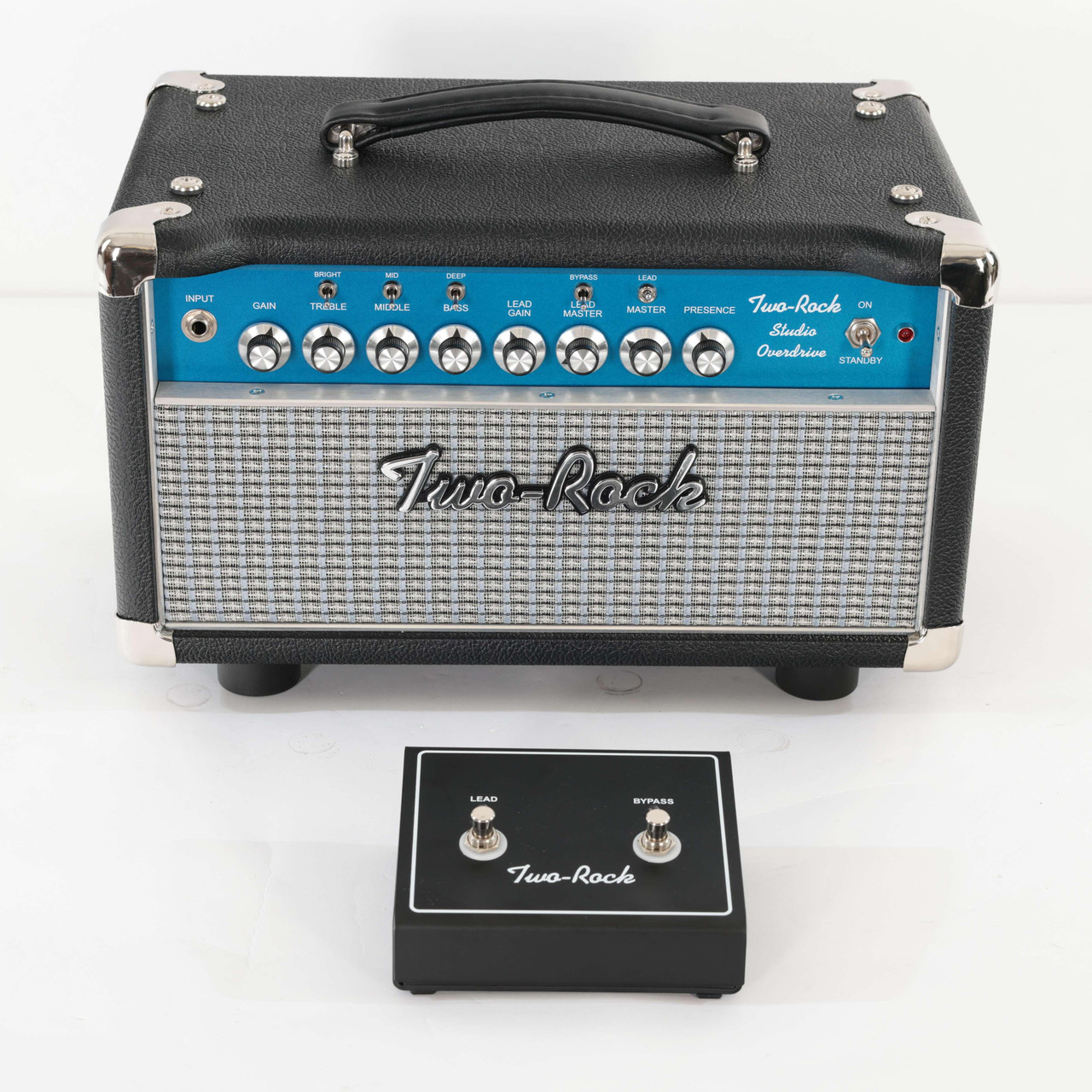 Second Hand Two Rock Studio Overdrive Blue Front #103 Second Hand Two Rock Studio Overdrive Blue Front #103
