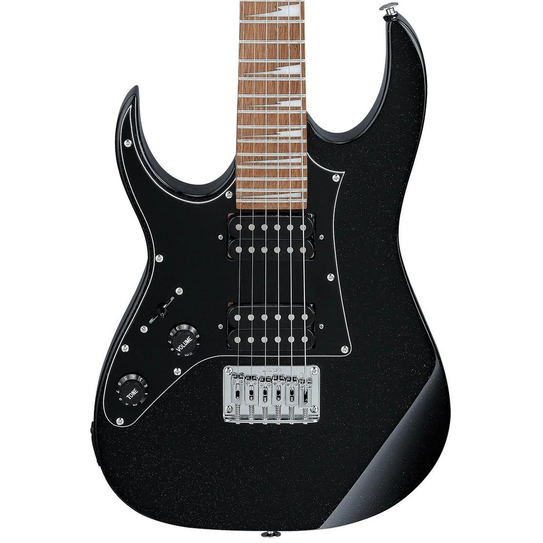 Ibanez GRGM21L-BKN Mikro Left Handed Electric Guitar in Black Night Ibanez GRGM21L-BKN Mikro Left Handed Electric Guitar in Black Night