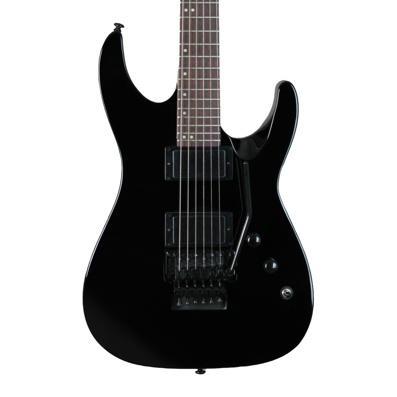ESP LTD M-200FR Electric Guitar with Floyd Rose in Black