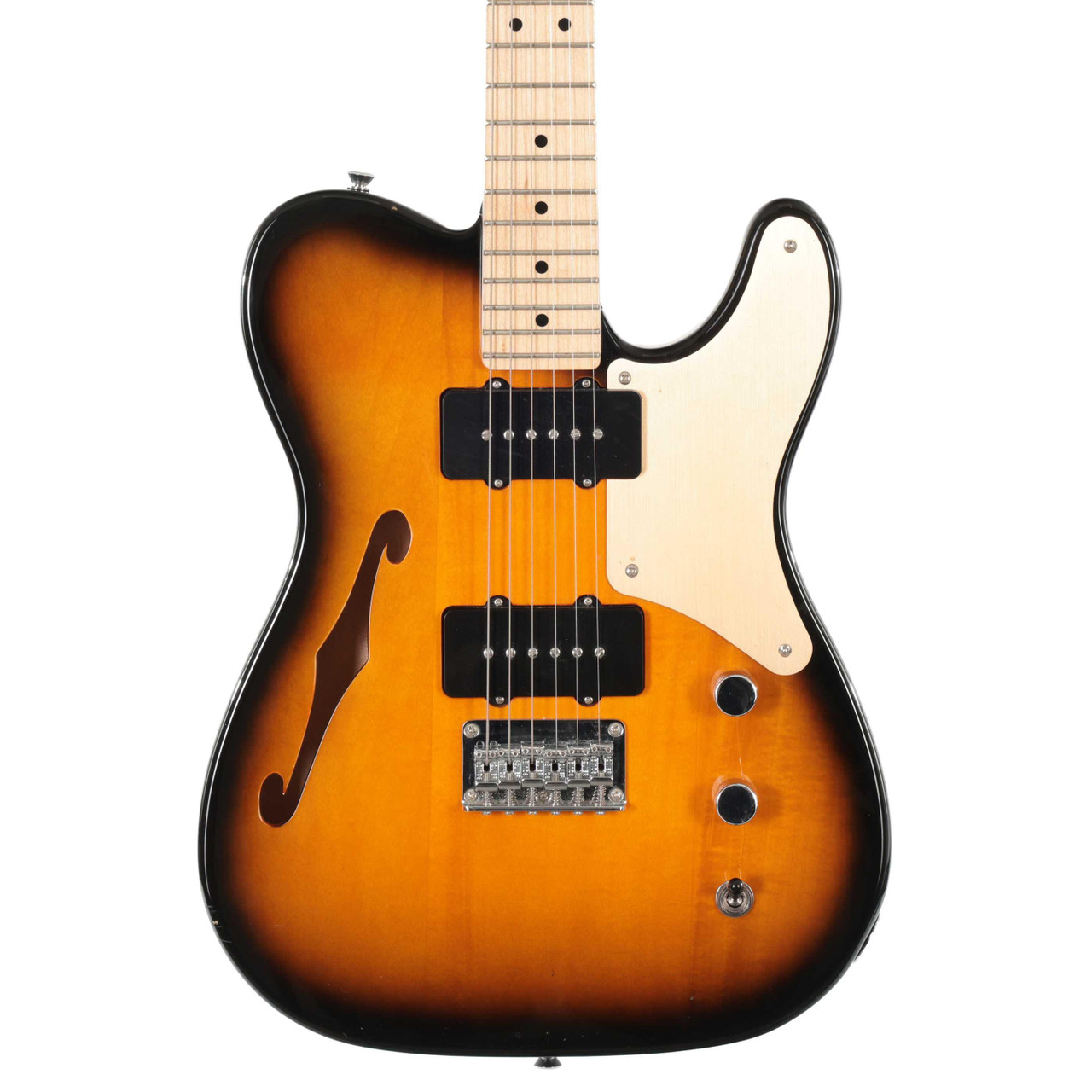 Second Hand Squier Paranormal Cabronita Telecaster In 2 Tone Sunburst #222 Second Hand Squier Paranormal Cabronita Telecaster In 2 Tone Sunburst #222