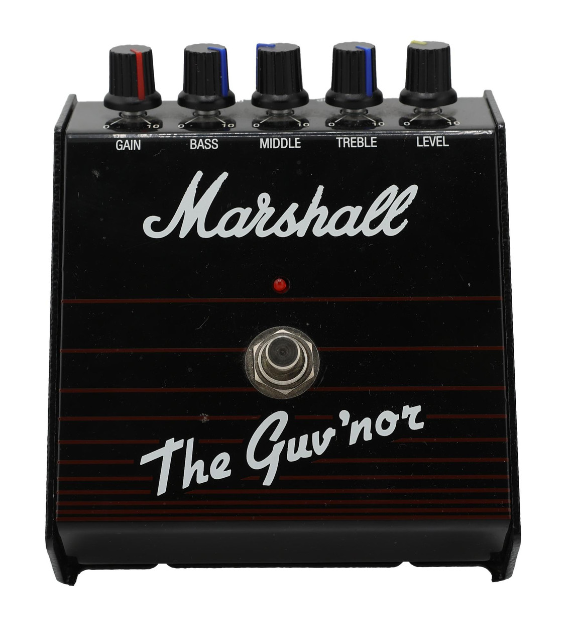 Second Hand Marshall The Guv'nor Reissue Overdrive Pedal #953 Second Hand Marshall The Guv'nor Reissue Overdrive Pedal #953