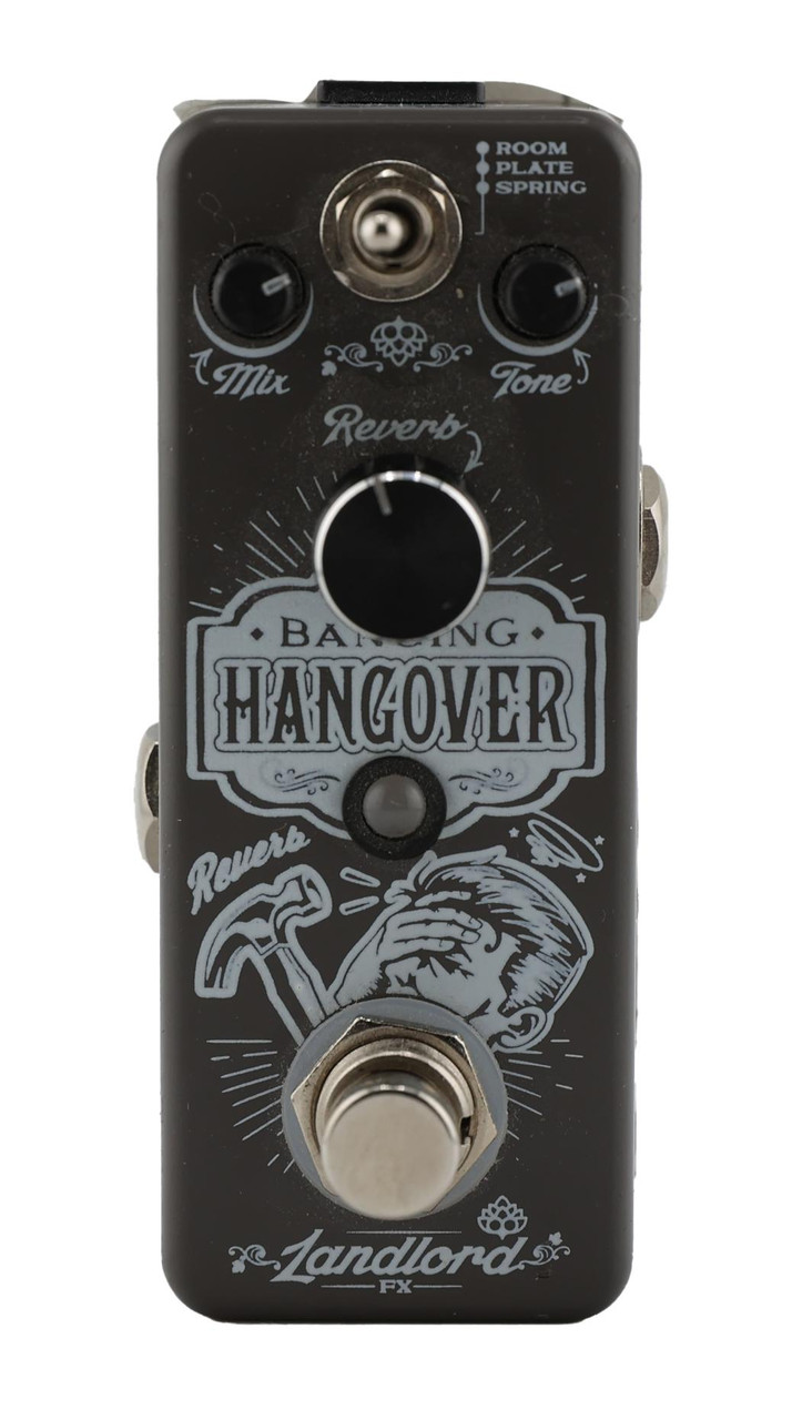 Second Hand Landlord FX Banging Hangover Reverb Pedal #954 Second Hand Landlord FX Banging Hangover Reverb Pedal #954