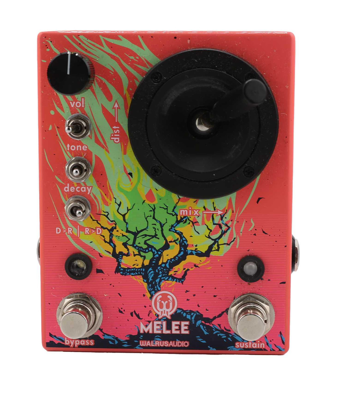 Second Hand Walrus Audio Melee Reverb & Distortion Pedal #931 Second Hand Walrus Audio Melee Reverb & Distortion Pedal #931
