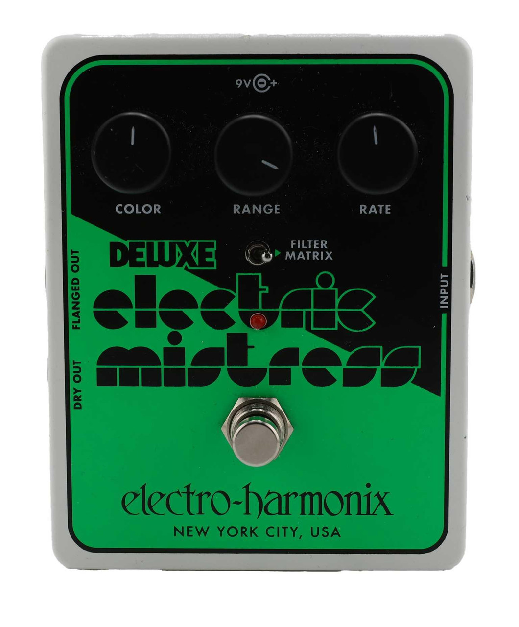 Second Hand Electro-Harmonix Deluxe Electric Mistress Analog Flanger #908 Second Hand Electro-Harmonix Deluxe Electric Mistress Analog Flanger #908