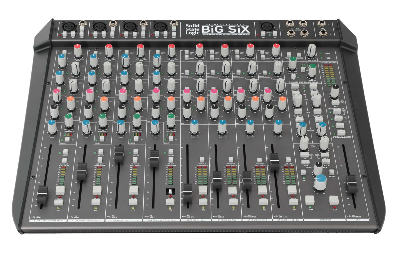 Second Hand SSL Big SiX Desktop Mixer #200 Second Hand SSL Big SiX Desktop Mixer #200